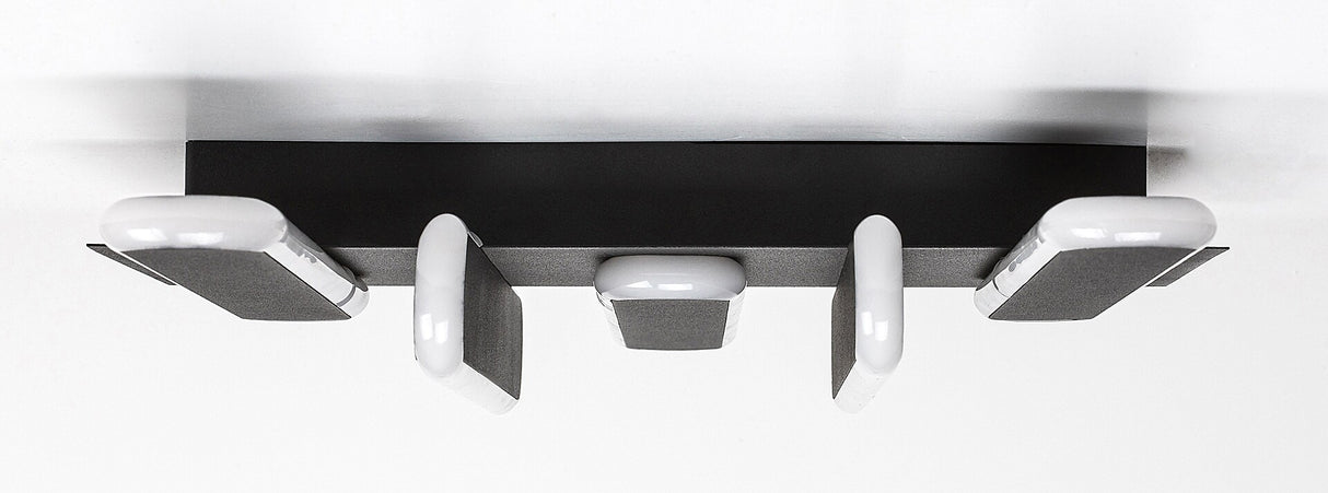 Plafoniera LED Sindri, negru, 36W, 1900lm, 3000K/4000K, IP20, Rabalux, 71050