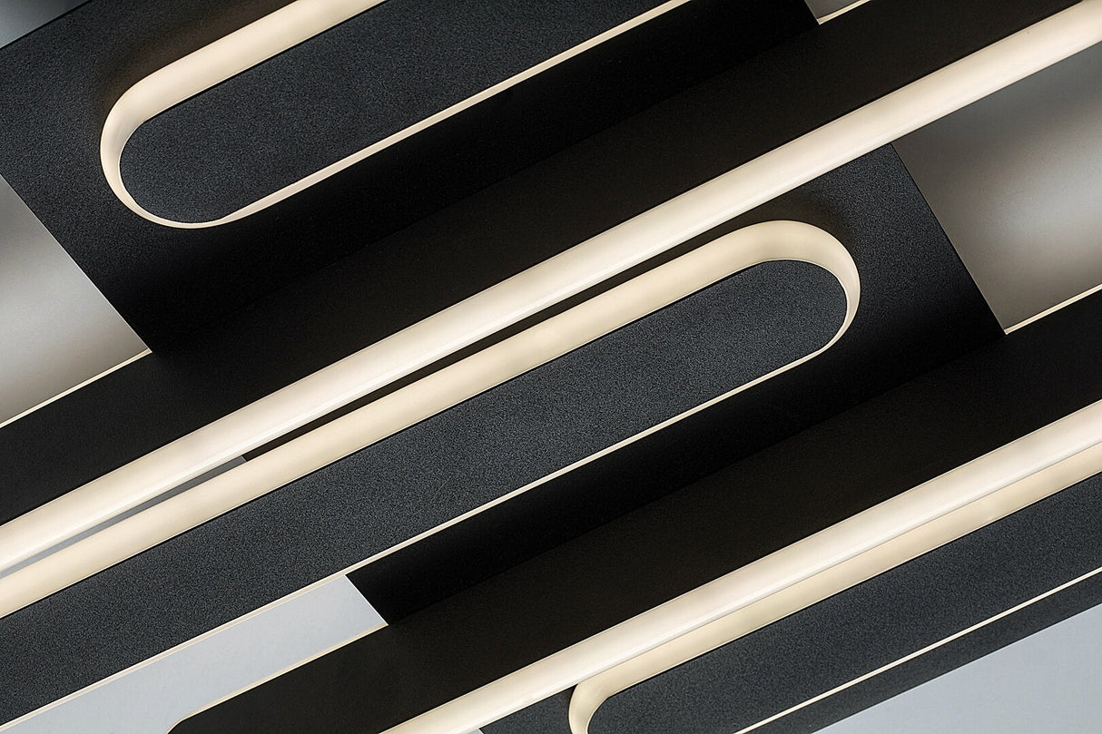 Plafoniera LED Sindri, negru, 36W, 1900lm, 3000K/4000K, IP20, Rabalux, 71050