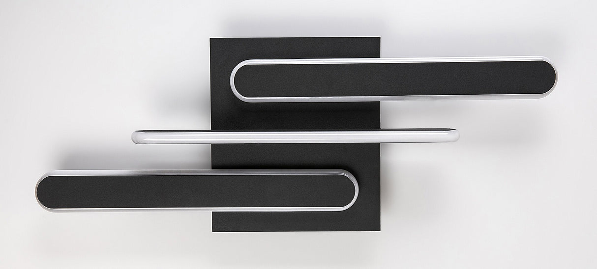 Plafoniera LED Sindri, negru, 18W, 950lm, 3000K/4000K, IP20, Rabalux, 71051