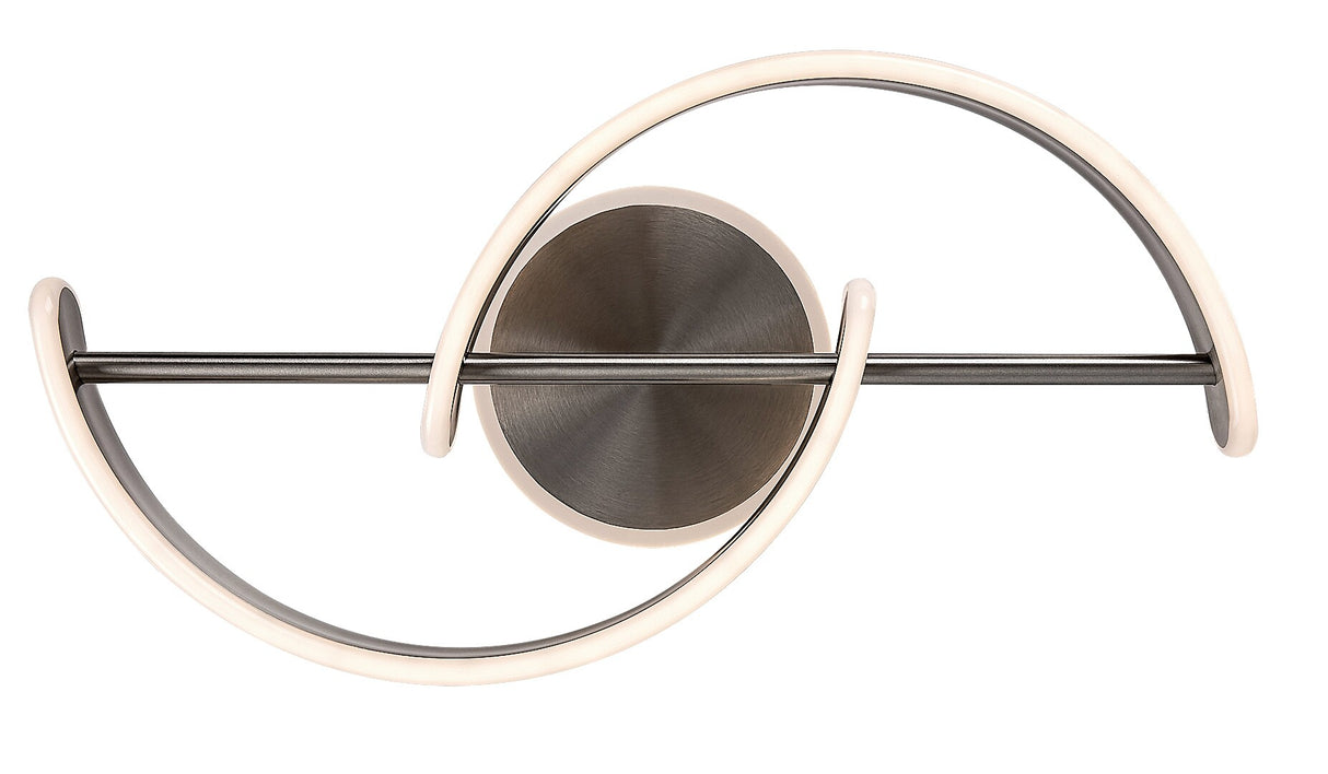 Plafoniera LED Jarnelle, crom satin, 30W, 2150lm, 3000K, IP20, Rabalux, 71052