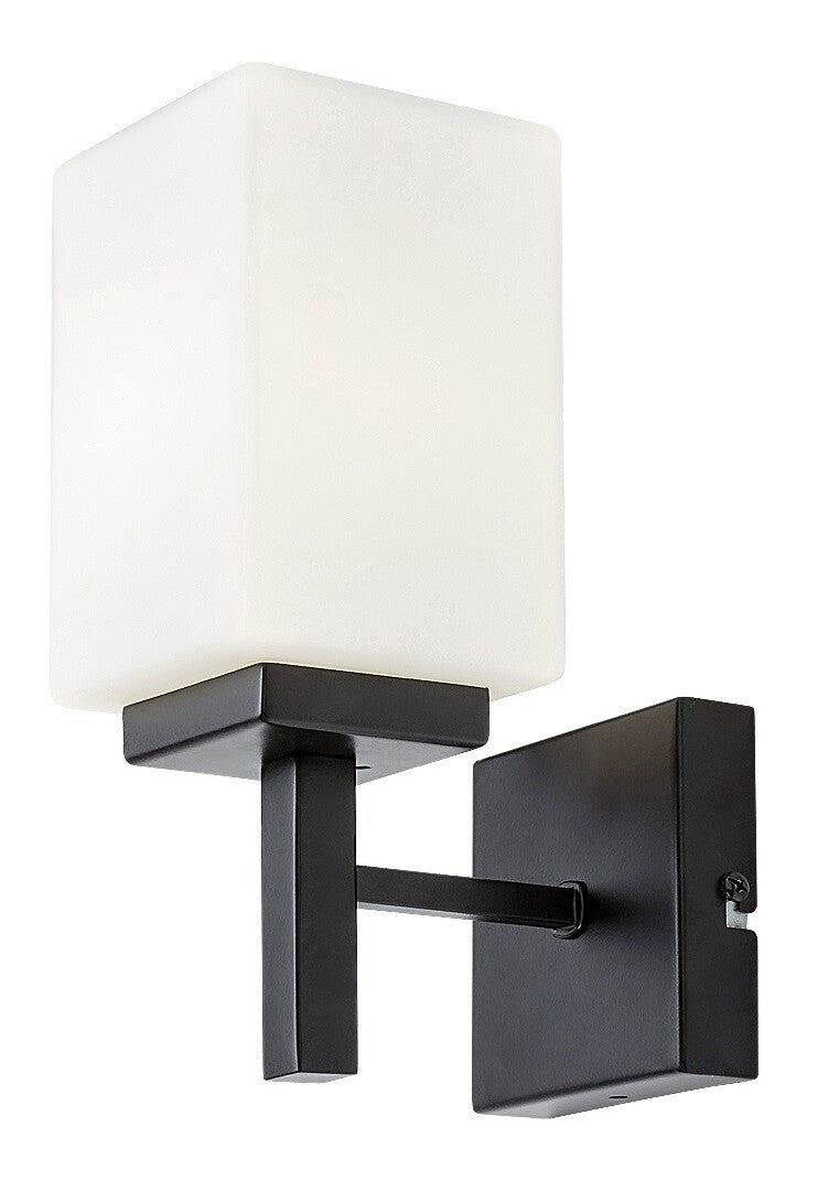 Aplica baie Zenkai, negru, 1xE14, H.24 cm, IP44,Rabalux 71061