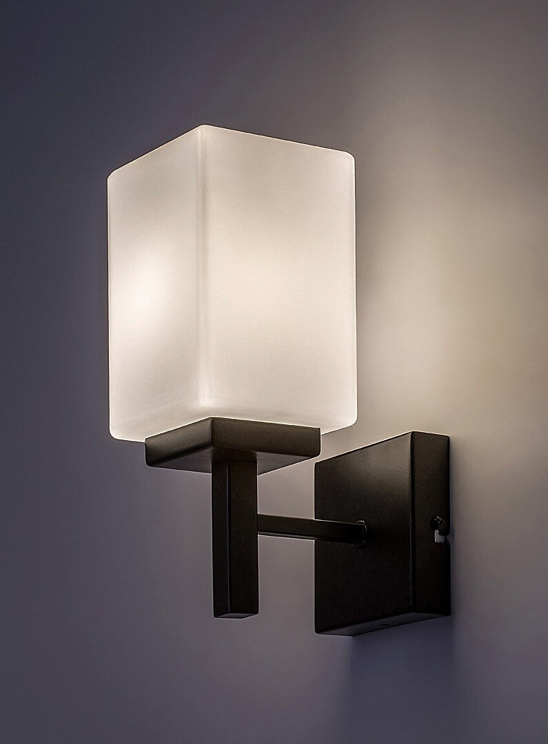 Aplica baie Zenkai, negru, 1xE14, H.24 cm, IP44,Rabalux 71061