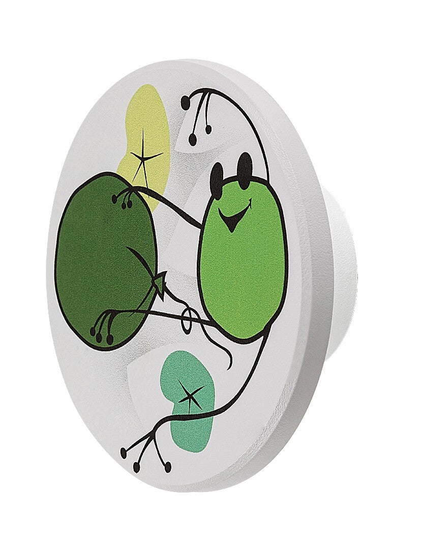 Aplica pentru copii Froggo, alb, LED 9W, 800lm, 3000, 4000, 6500K, D.12,IP20, Rabalux, 71070