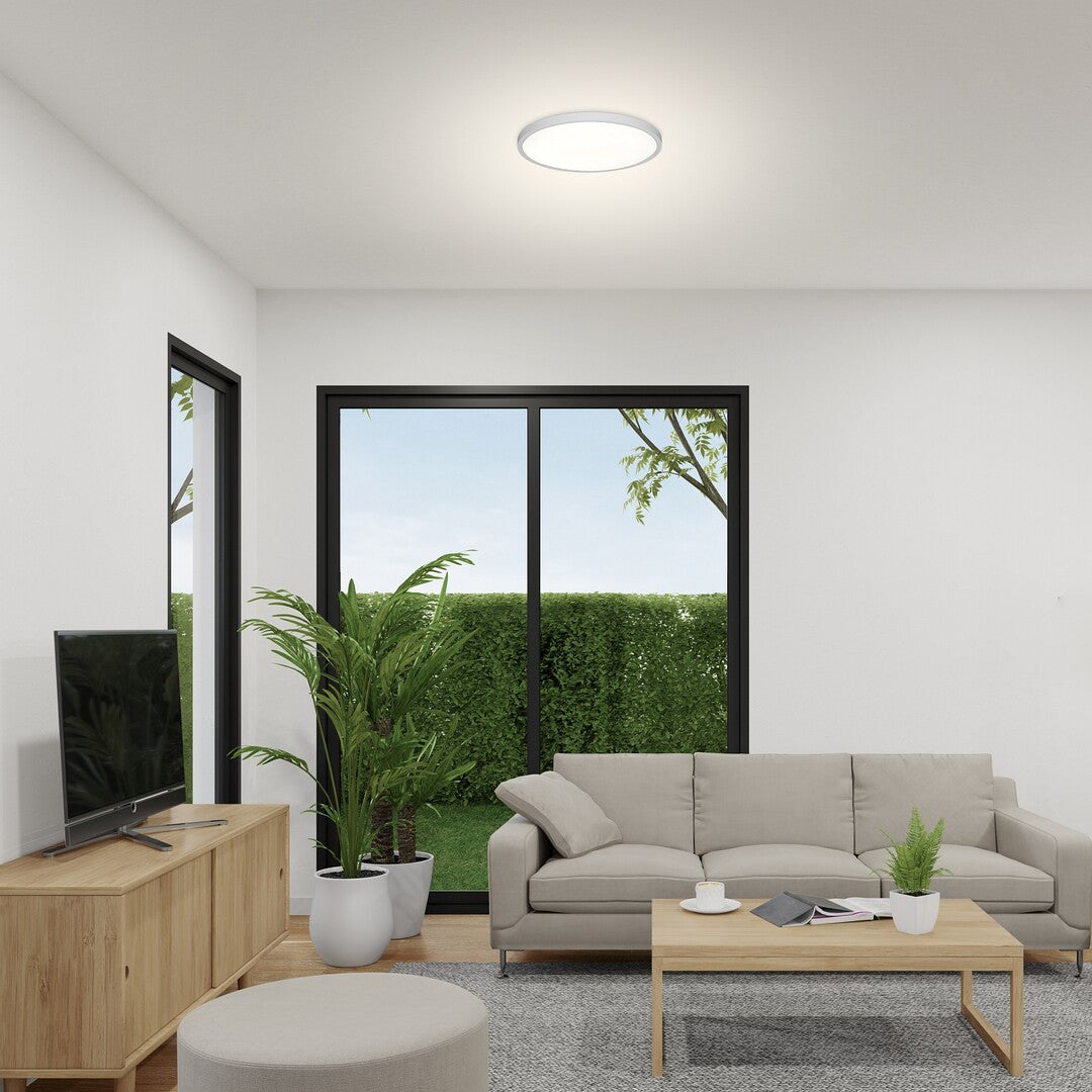 Plafoniera LED Paulos, alb, 24W, 2230lm, 4000K, IP20, Rabalux, 71073