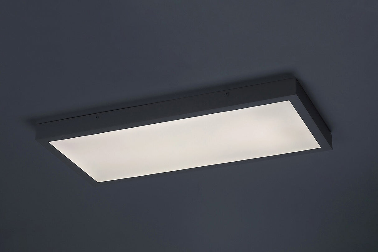 Plafoniera LED Damek 2, alb, 24W, 1750lm, 4000K, L.60cm, IP20, Rabalux, 71077