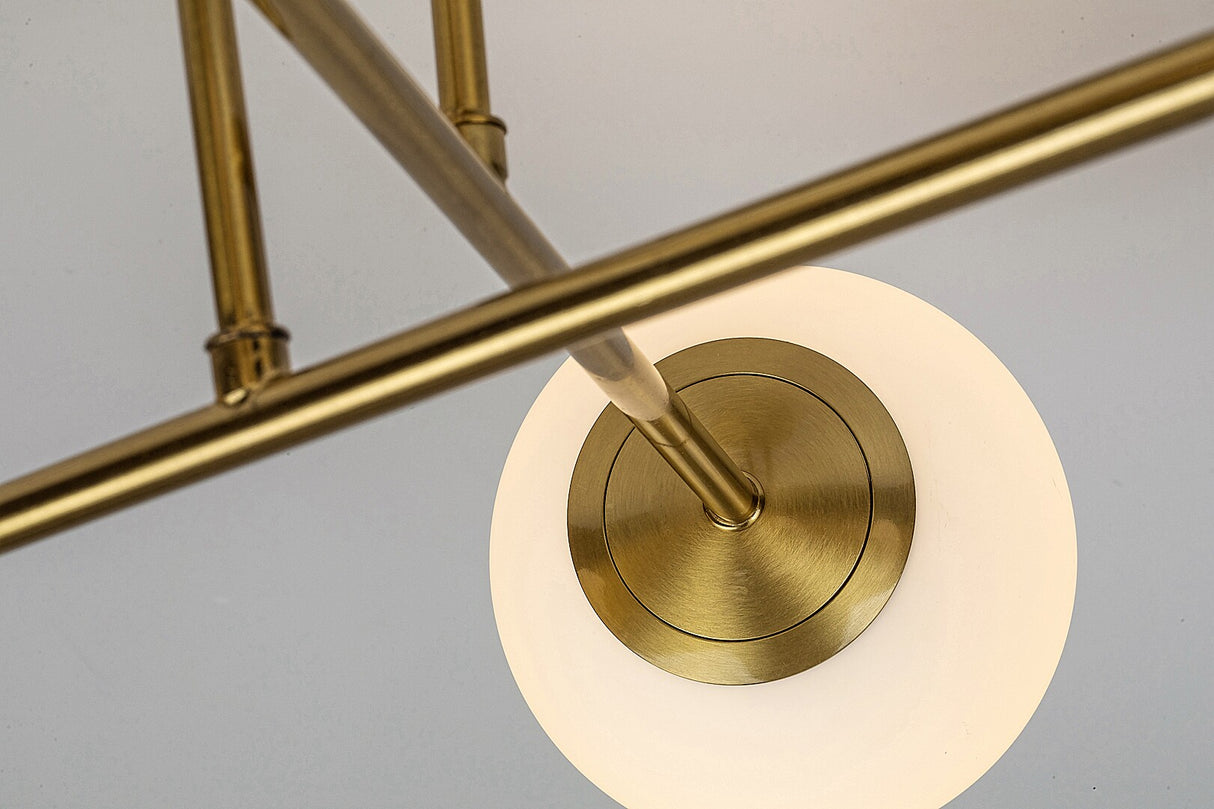 Plafoniera Kiara, auriu, 4xE27, L.77cm, IP20, Rabalux, 71082