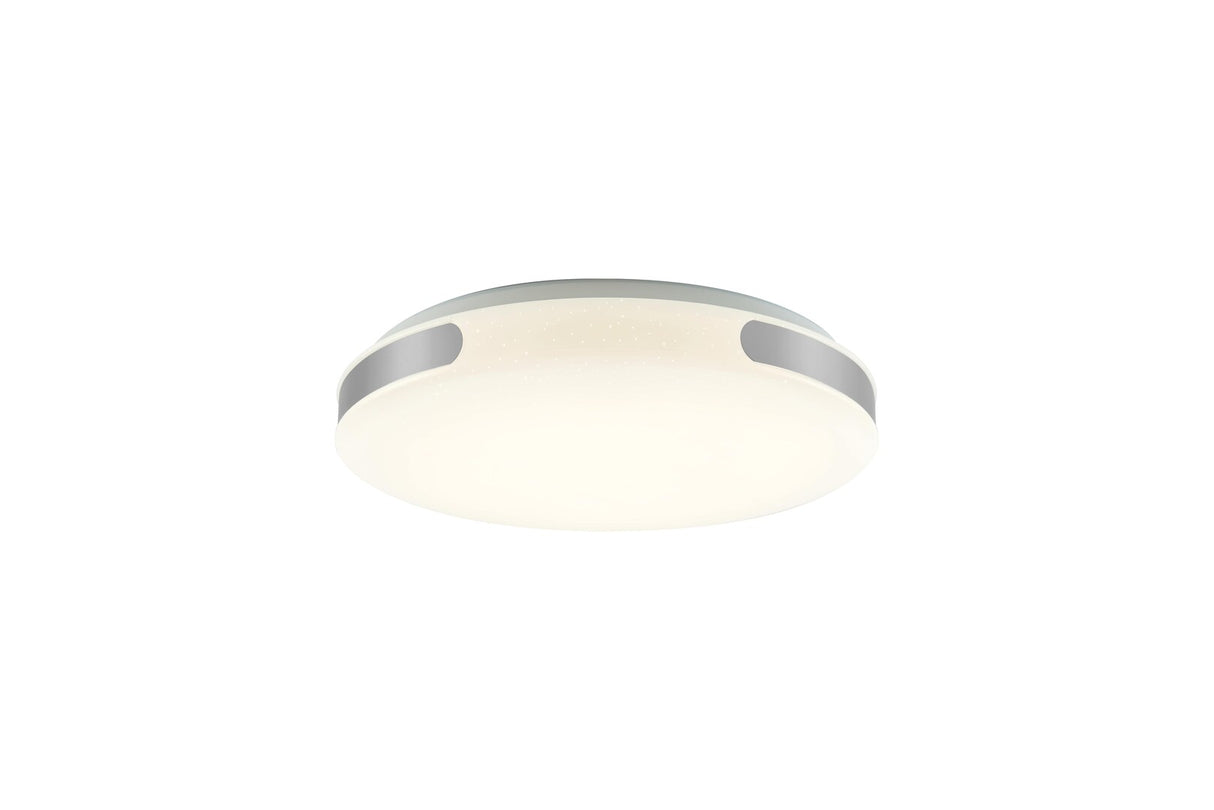 Plafoniera LED Danuta 2, alb/crom, 24W, 1700lm, 4000K, IP20, Rabalux, 71085
