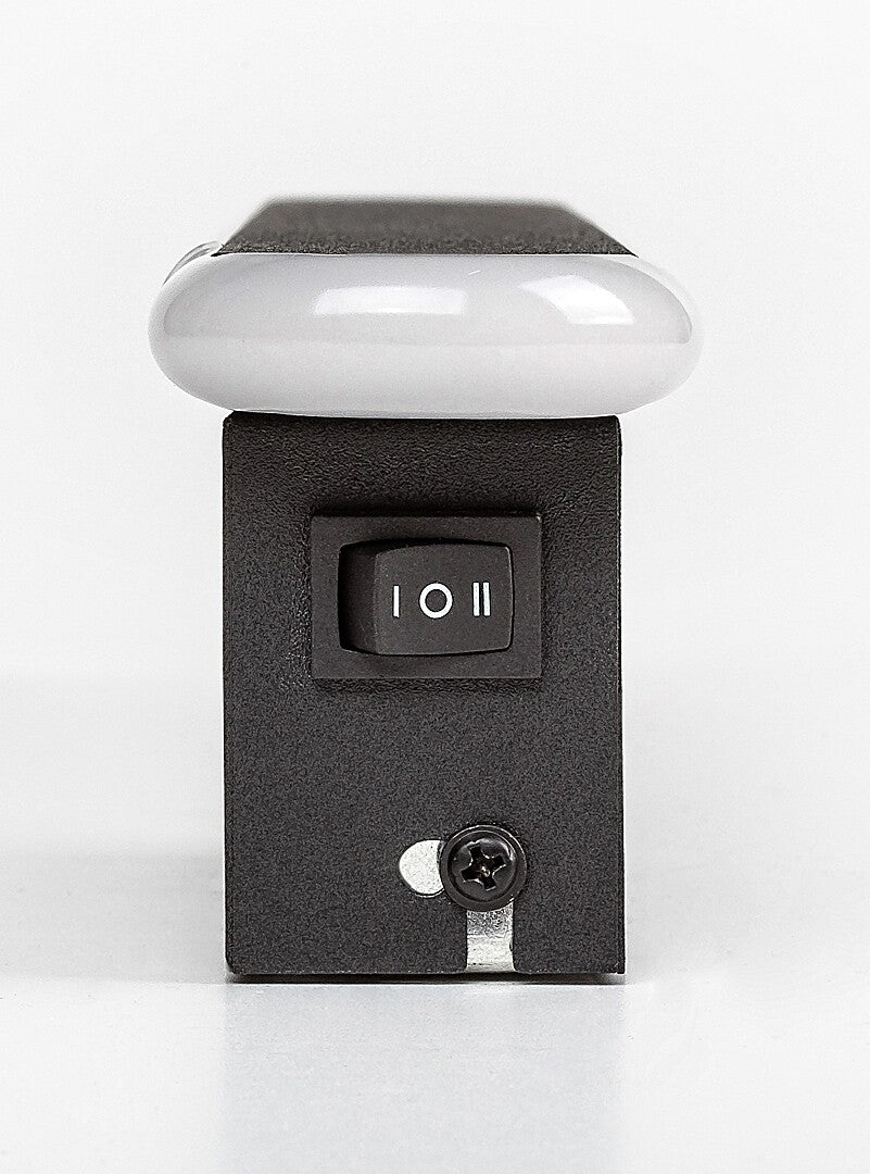 Aplica de perete Sindri, negru, LED 12W, 750lm, 3000, 4000K, IP20, Rabalux, 71087