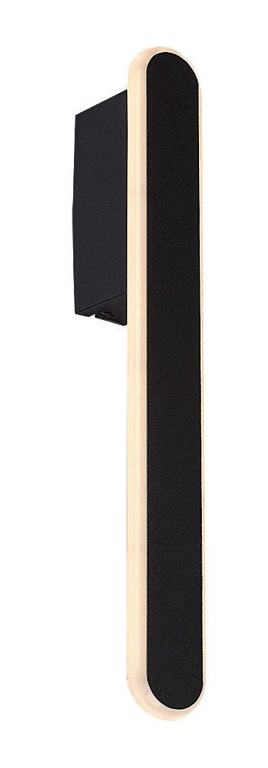 Aplica de perete Sindri, negru, LED 12W, 750lm, 3000, 4000K, IP20, Rabalux, 71087