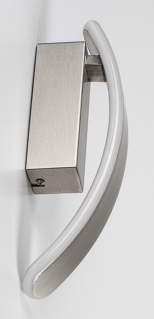 Aplica LED Jarnelle, crom satin, 12W, 800lm, 3000K, IP20, Rabalux, 71088