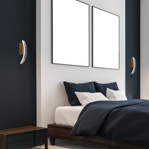 Aplica LED Jarnelle, crom satin, 12W, 800lm, 3000K, IP20, Rabalux, 71088