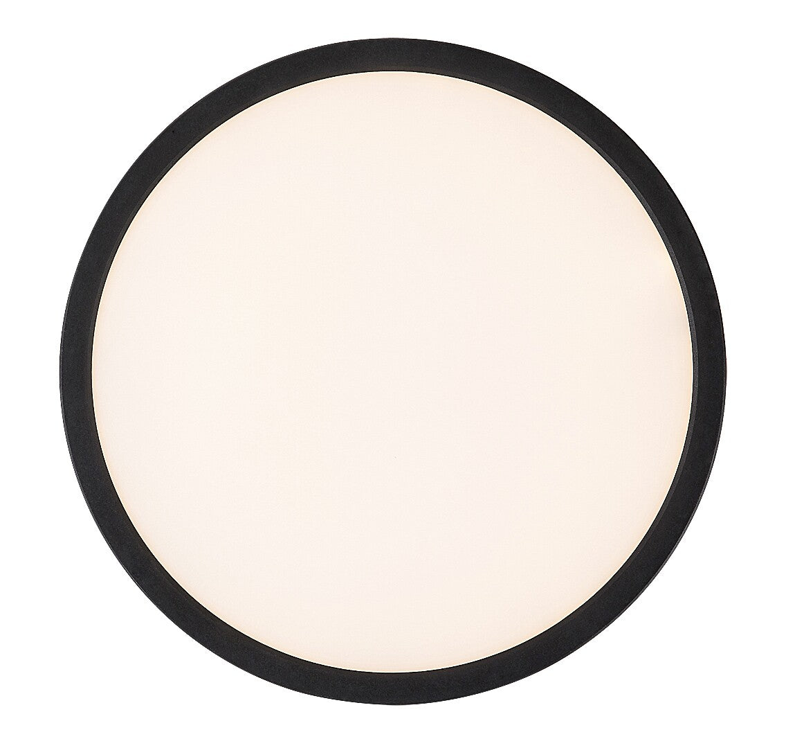 Plafoniera LED Gonzalo, negru, 24W, 1600lm, 3000K/4000K/6000K, IP20, Rabalux, 71096