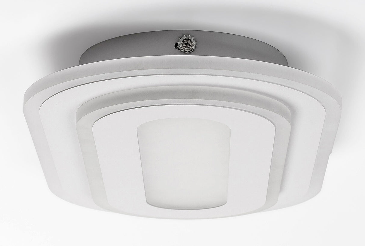 Plafoniera LED Prue, alb, 40W, 2460lm, 3000K+6000K, IP20, Rabalux, 71110