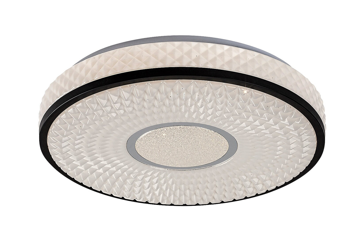 Plafoniera LED Sedona 2, alb/negru, 24W, 1680lm, 4000K, IP20, Rabalux, 71137