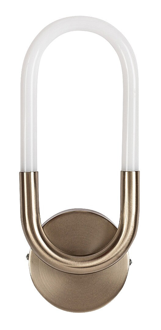 Aplica Irelia, crom satinat, LED, 9W, 650 lumeni, 4000K, H.35 cm, Rabalux 71138