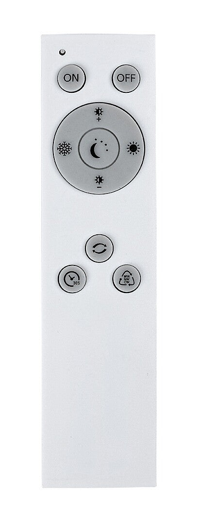 Plafoniera LED Gandor, negru/auriu, 24W, 1850lm, 3000K-6500K, telecomanda, D.39 cm, IP20, Rabalux, 71141