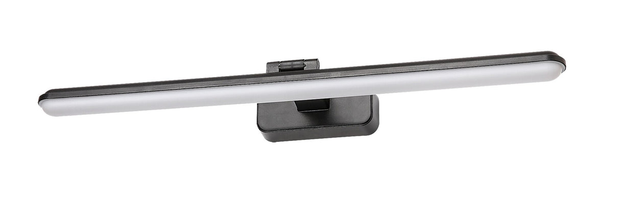 Aplica Nabil, negru mat, LED, 15W, 830 lumeni, alb neutru 4000K, L.61 cm, Rabalux 71147