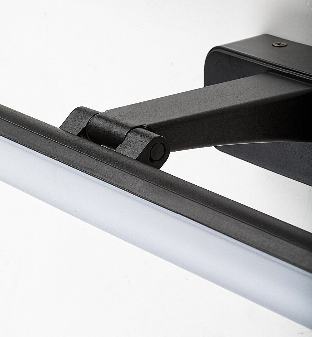 Aplica Nabil, negru mat, LED, 15W, 830 lumeni, alb neutru 4000K, L.61 cm, Rabalux 71147