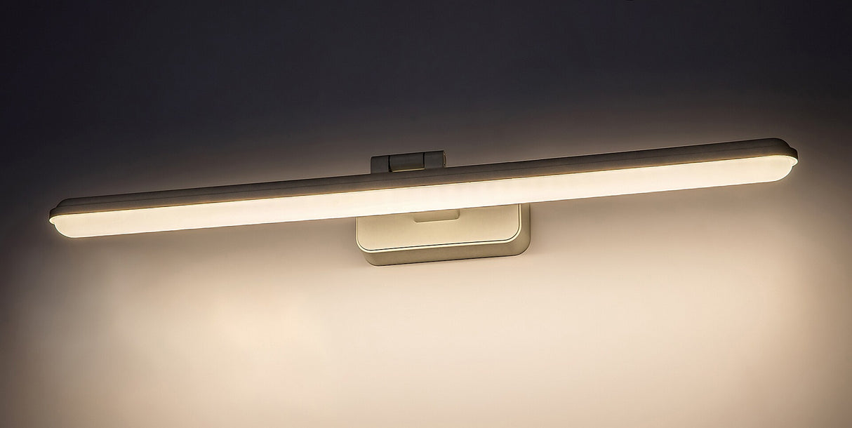 Aplica Nabil, alb mat, LED, 15W, 830 lumeni, alb neutru 4000K, L.61 cm, Rabalux 71148