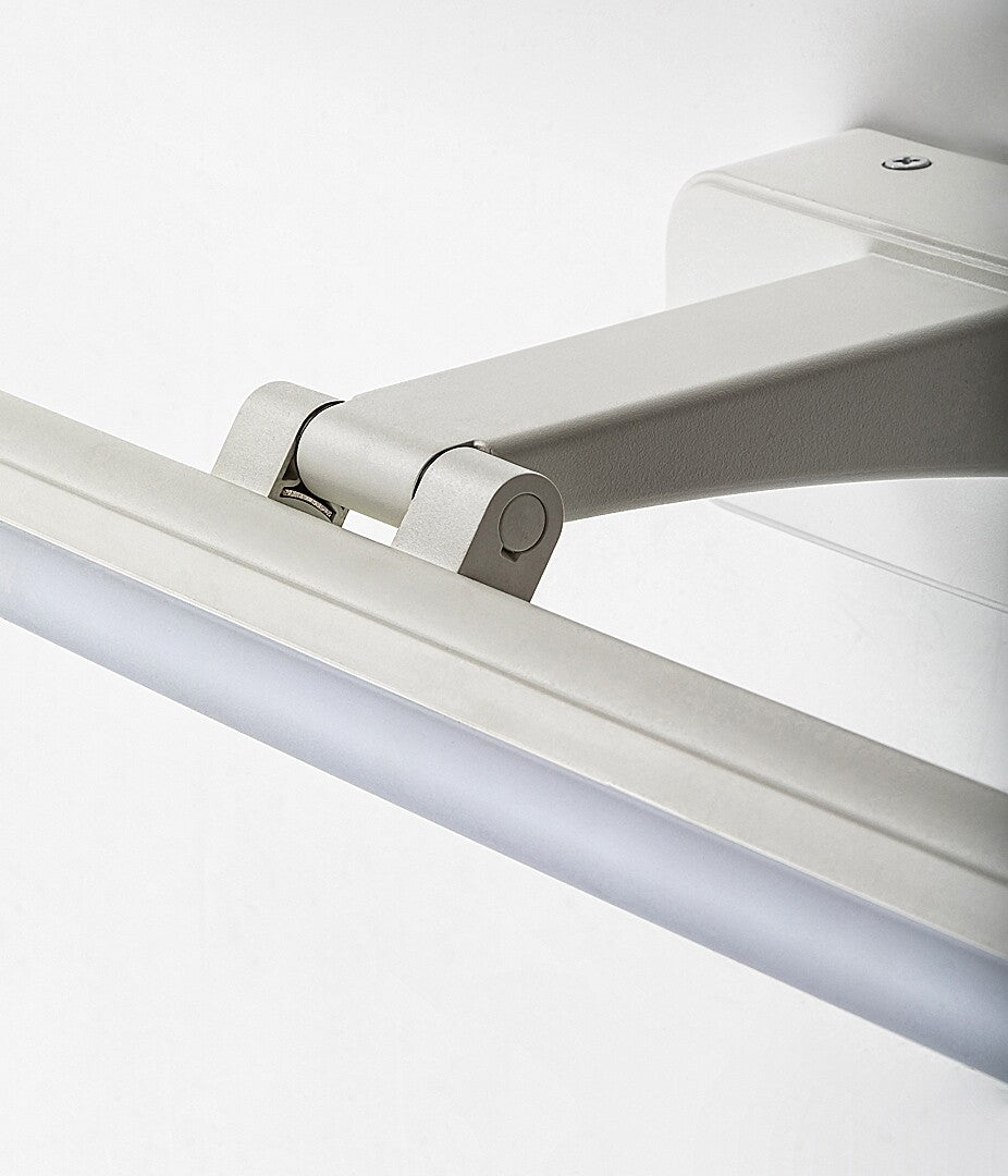 Aplica Nabil, alb mat, LED, 15W, 830 lumeni, alb neutru 4000K, L.61 cm, Rabalux 71148