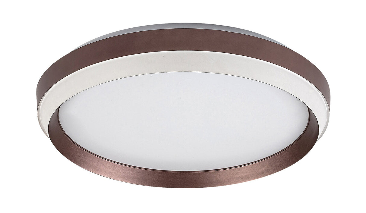 Plafoniera LED Fontana, maro, 24W, 1100lm, 3000K, D.39cm, IP20, Rabalux, 71159