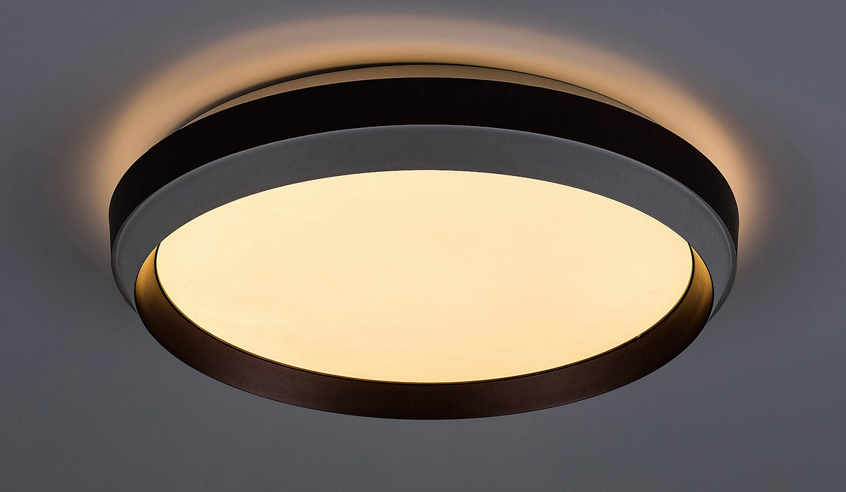 Plafoniera LED Fontana, maro, 24W, 1100lm, 3000K, D.39cm, IP20, Rabalux, 71159