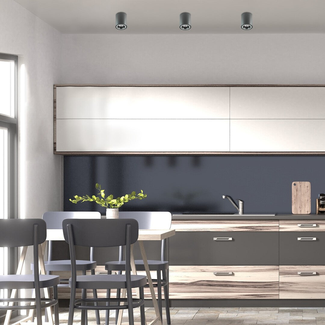 Plafoniera Kobald, gri, 1xGU10, IP20, Rabalux, 71161