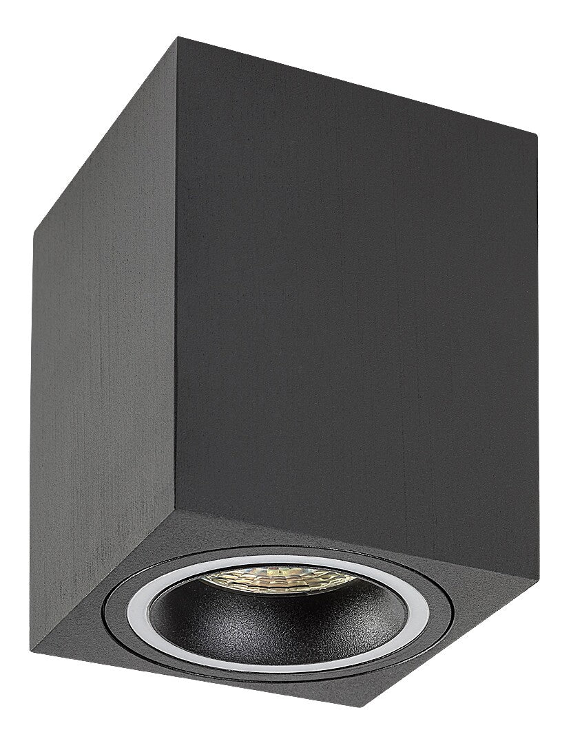 Plafoniera Kobald, negru, 1xGU10, IP20, Rabalux, 71163