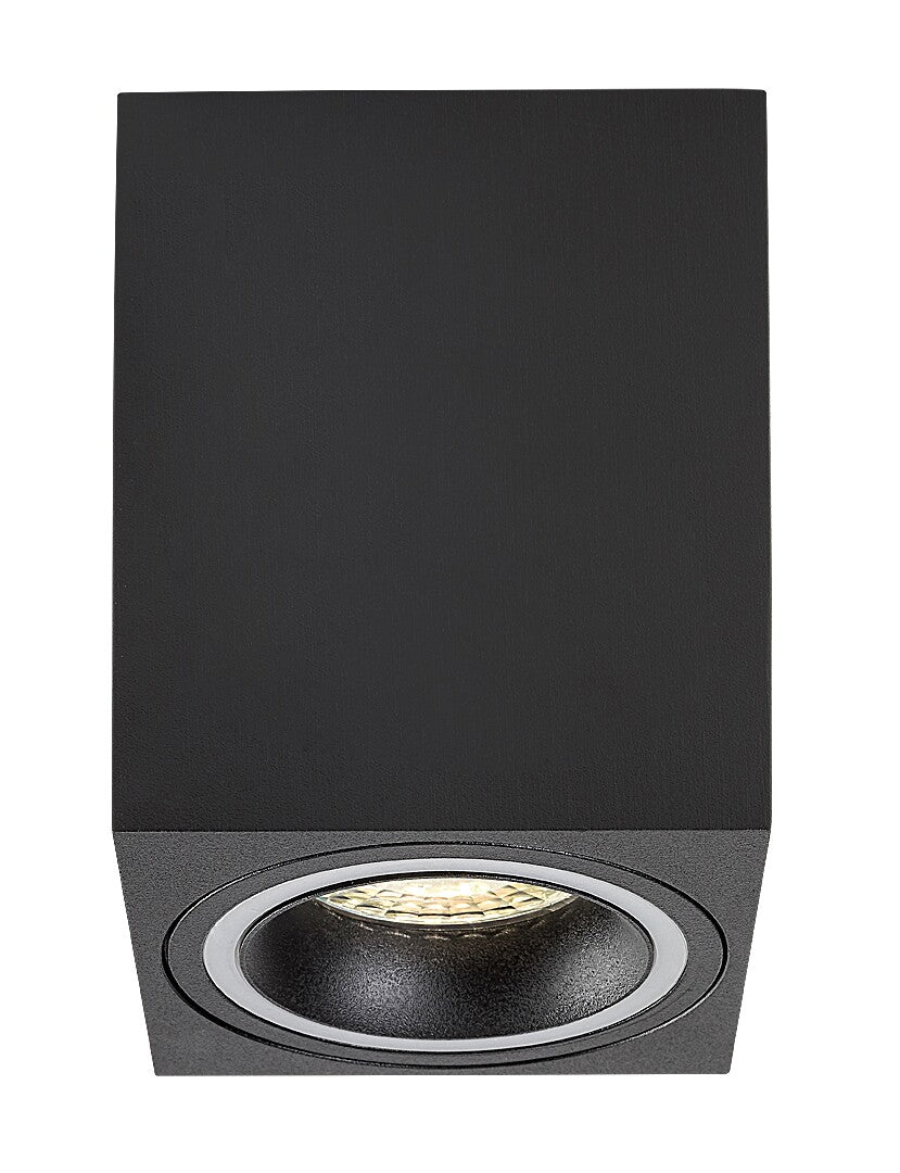 Plafoniera Kobald, negru, 1xGU10, IP20, Rabalux, 71163