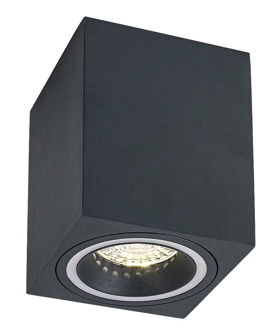 Plafoniera Kobald, gri, 1xGU10, IP20, Rabalux, 71164