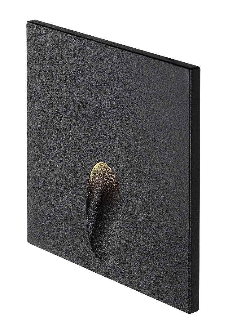 Spot LED incastrat Boven, negru, 3W, 10lm, 3000K, D.6,5cm, IP54, Rabalux, 71169