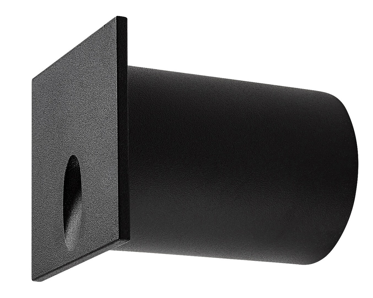 Spot LED incastrat Boven, negru, 3W, 10lm, 3000K, D.6,5cm, IP54, Rabalux, 71169