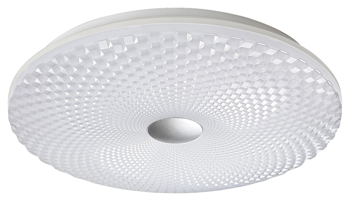 Plafoniera LED Galeti 2, alb/gri, 24W, 1900lm, 4000K, IP20, Rabalux, 71184