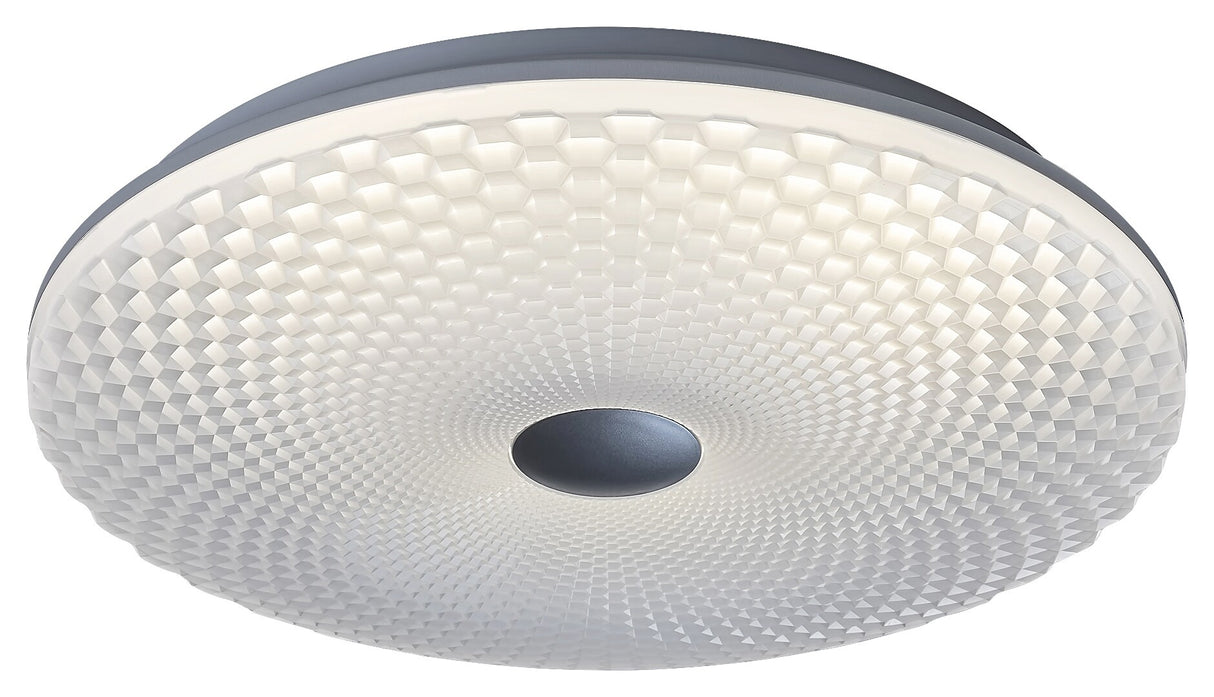 Plafoniera LED Galeti 2, alb/gri, 24W, 1900lm, 4000K, IP20, Rabalux, 71184