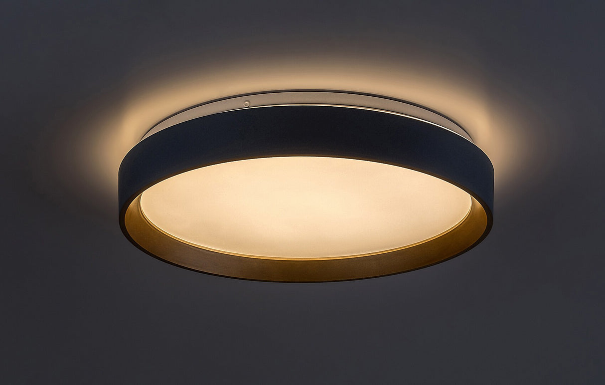 Plafoniera LED Liatris 2, gri, 24W, 1200lm, 3000K, IP20, Rabalux, 71185