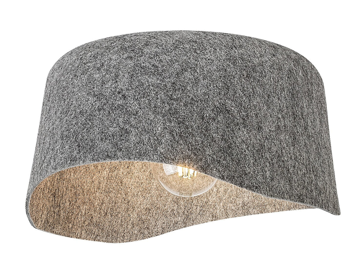 Plafoniera Farelia, negru/gri, 1xE27, IP20, Rabalux, 71189