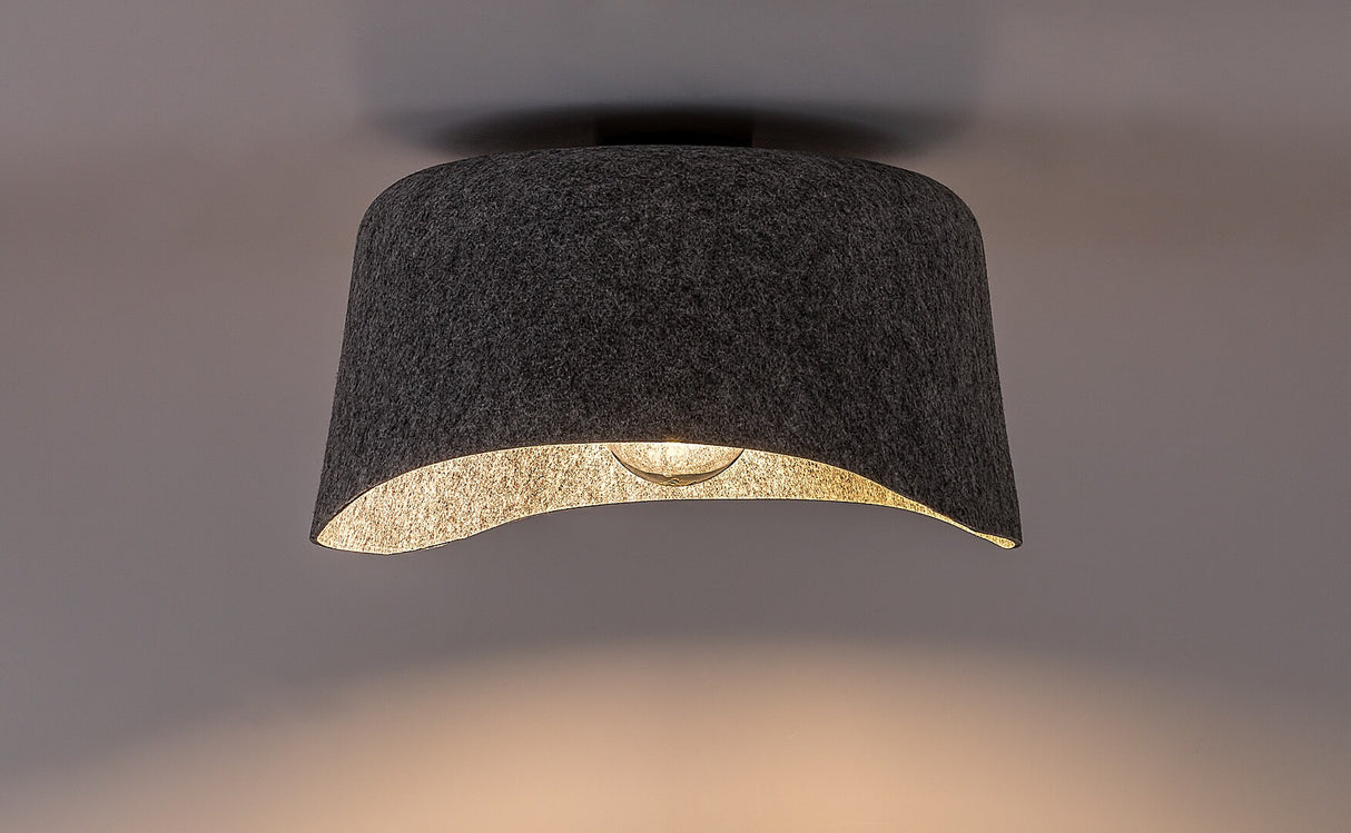 Plafoniera Farelia, negru/gri, 1xE27, IP20, Rabalux, 71189