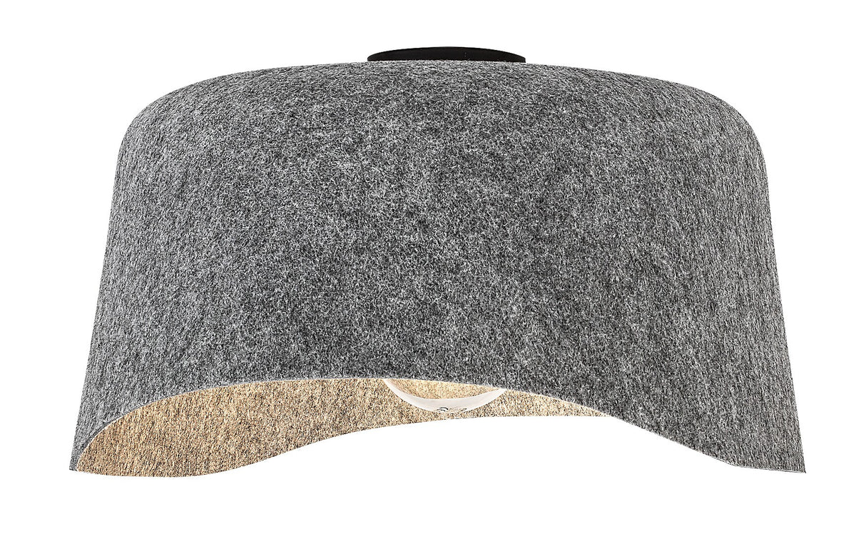 Plafoniera Farelia, negru/gri, 1xE27, IP20, Rabalux, 71189