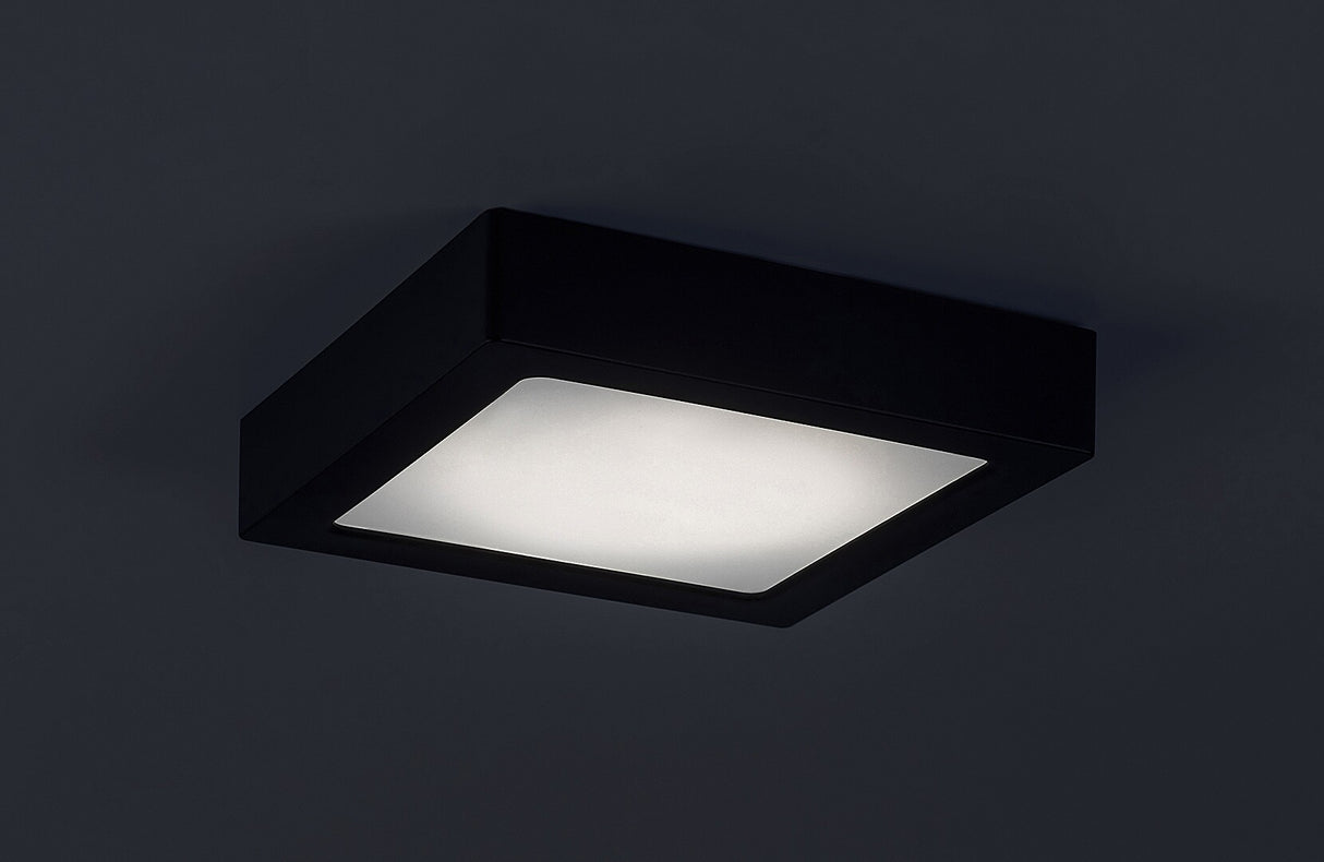 Plafoniera LED Shaun2, negru, 15W, 1560lm, 4000K, IP20, Rabalux, 71202