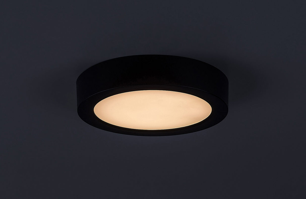Plafoniera LED Shaun2, negru, 15W, 1450lm, 3000K, IP20, Rabalux, 71211