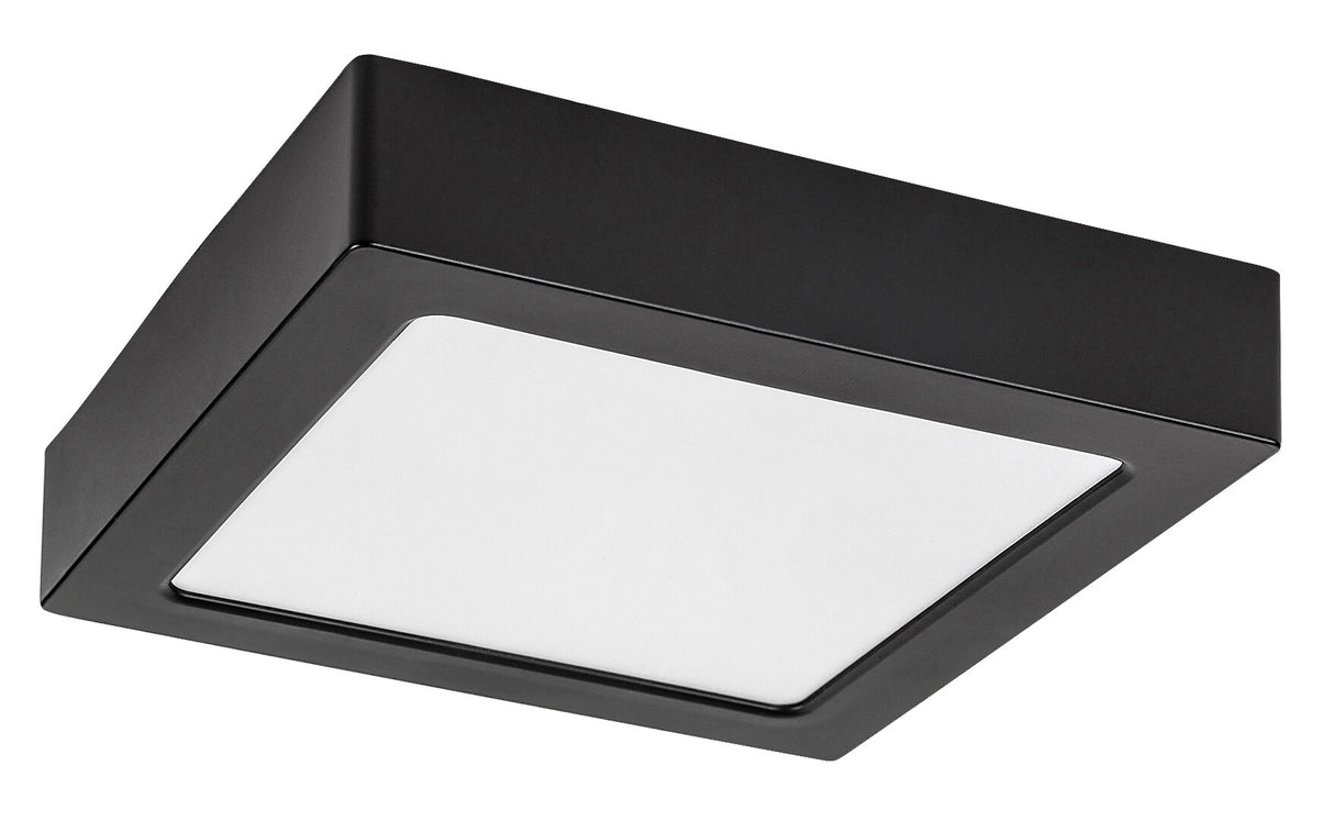 Plafoniera LED Shaun2, negru, 15W, 1450lm, 3000K, IP20, Rabalux, 71214