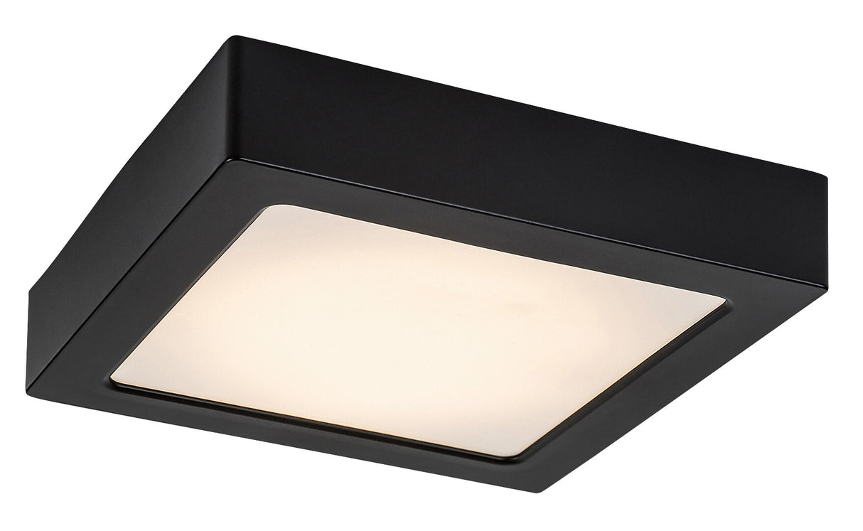 Plafoniera LED Shaun2, negru, 15W, 1450lm, 3000K, IP20, Rabalux, 71214