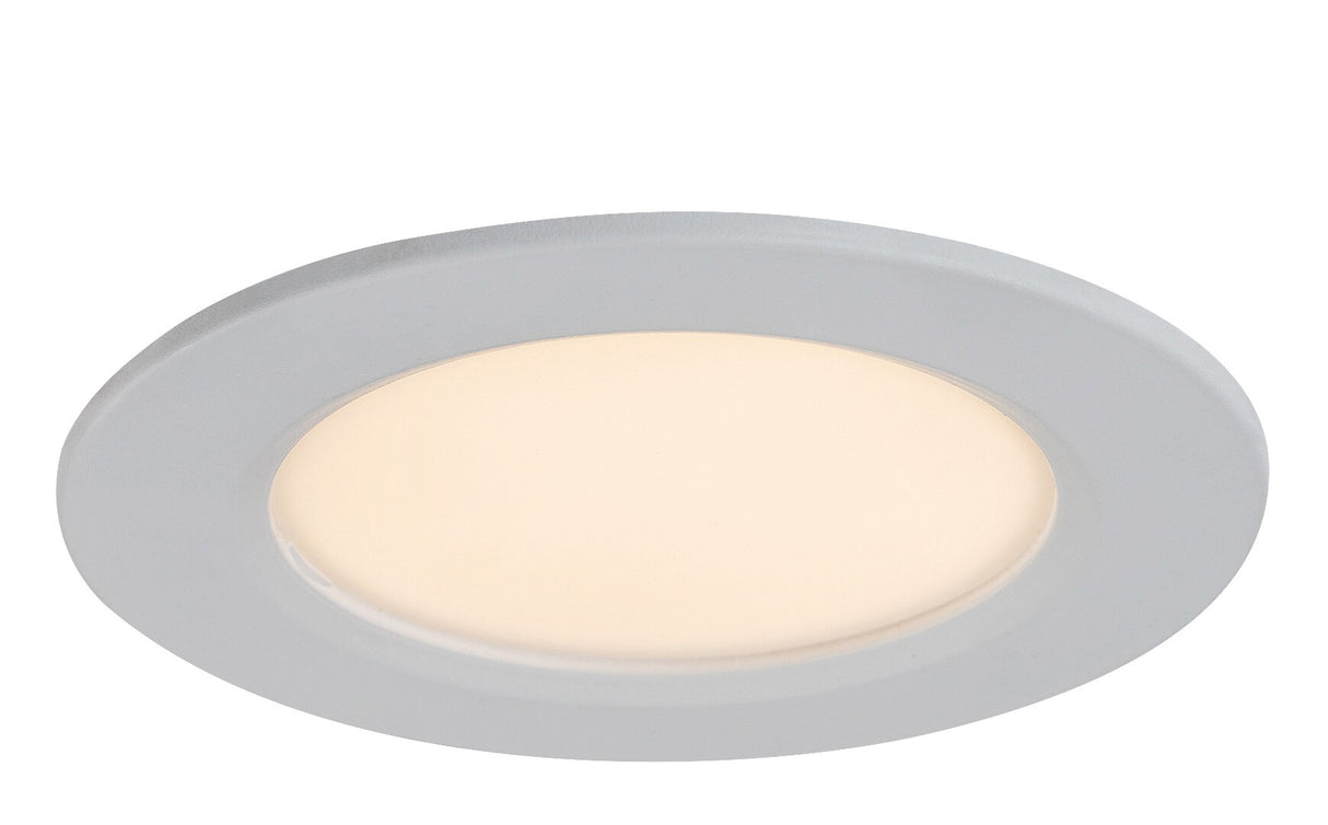 Spot LED incastrat Shaun2, alb, 3W, 210lm, 3000K, D.9cm, IP20, Rabalux, 71216