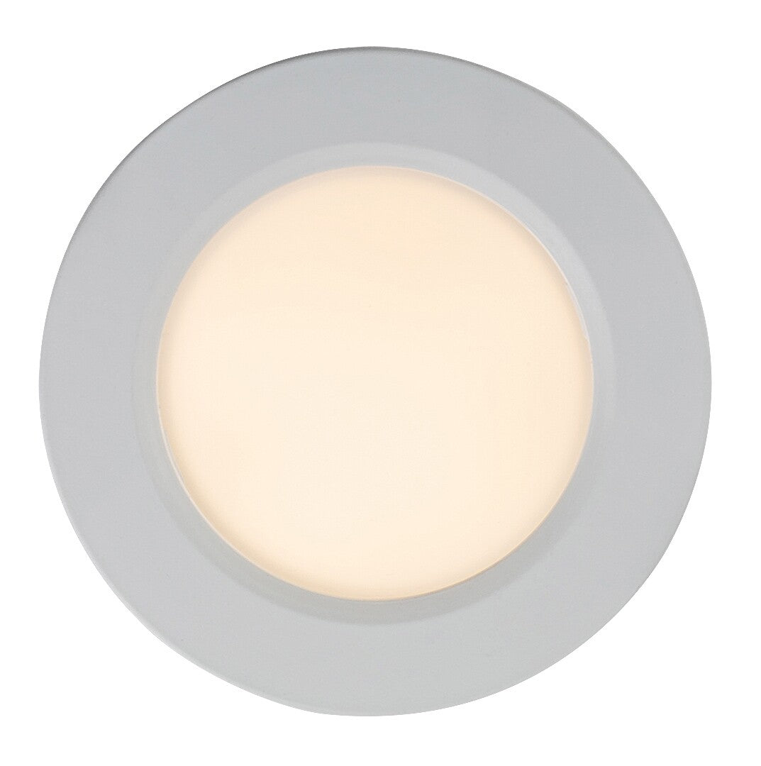 Spot LED incastrat Shaun2, alb, 3W, 210lm, 3000K, D.9cm, IP20, Rabalux, 71216