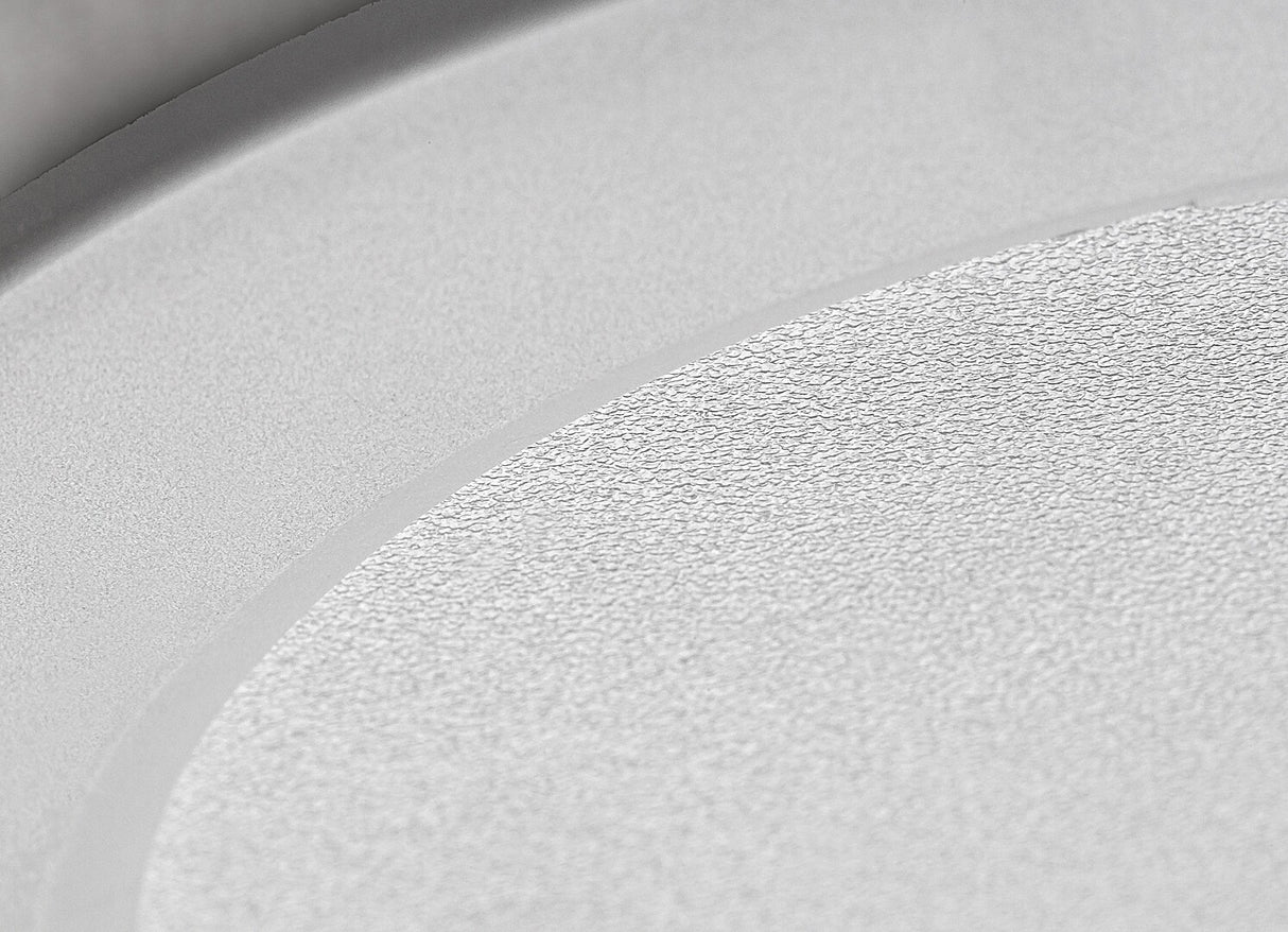 Spot LED incastrat Shaun2, alb, 6W, 470lm, 3000K, D.12cm, IP20, Rabalux, 71217