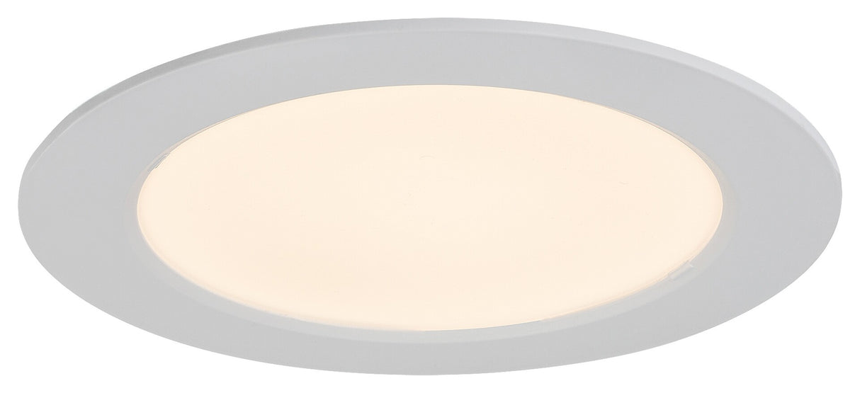 Spot LED incastrat Shaun2, alb, 12W, 830lm, 3000K, D.17cm, IP20, Rabalux, 71218