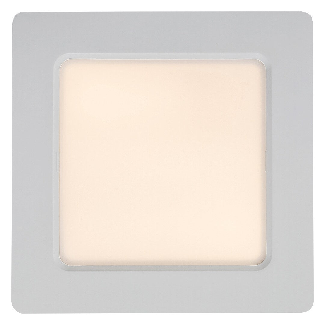 Spot LED incastrat Shaun2, alb, 6W, 470lm, 3000K, D.12cm, IP20, Rabalux, 71221