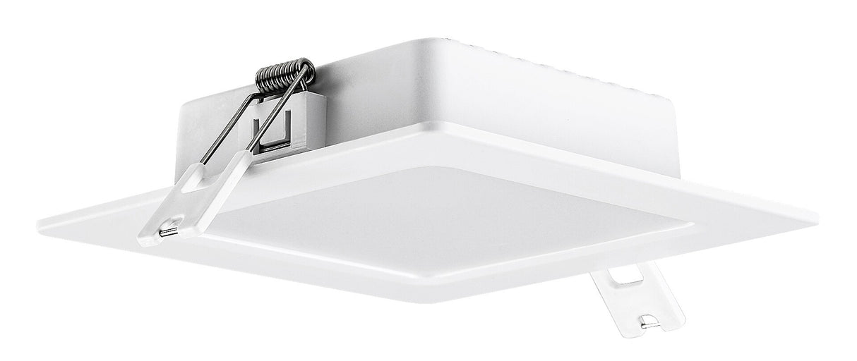 Spot LED incastrat Shaun2, alb, 6W, 470lm, 3000K, D.12cm, IP20, Rabalux, 71221