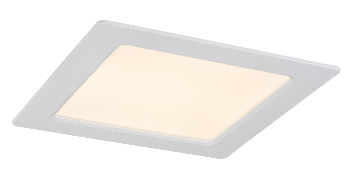 Spot LED incastrat Shaun2, alb, 12W, 830lm, 3000K, D.17cm, IP20, Rabalux, 71222