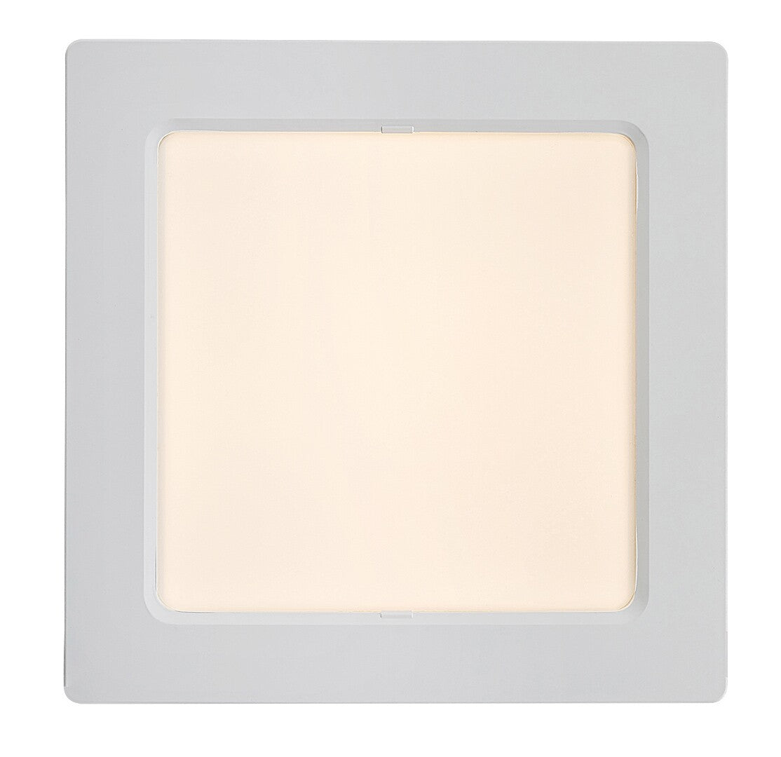 Spot LED incastrat Shaun2, alb, 12W, 830lm, 3000K, D.17cm, IP20, Rabalux, 71222